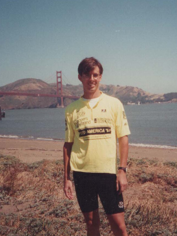 Mike at the Golden Gate Bridge