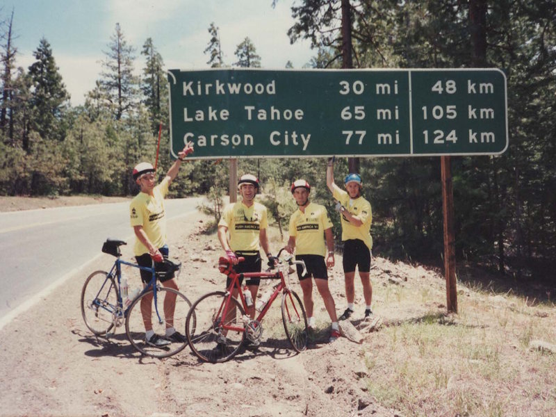 The 1991 team 30 miles from Kirkwood